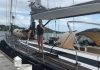 Boat Handling – Bringing her alongside using the mid back spring