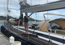 Boat Handling – Bringing her alongside using the mid back spring