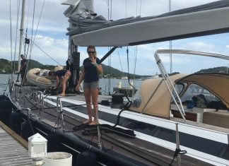 Boat Handling – Bringing her alongside using the mid back spring